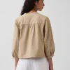 Poplin Popover Top