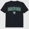 Portland State University Arch Logo Black Graphic T-Shirt