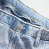 Printed Baggy Sweatpant Jeans