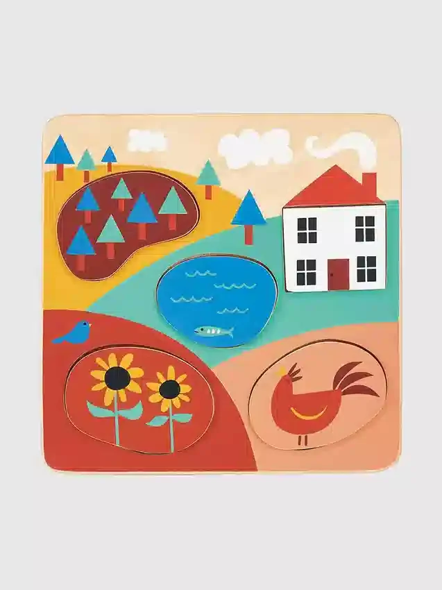 Puzzle Shape Recognition Toddler Toy Bundle