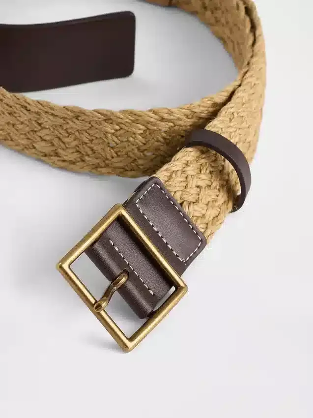 Raffia Belt