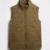 Recycled Lightweight Quilted Puffer Vest