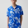 Relaxed Camp Collar Shirt