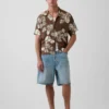 Relaxed Camp Collar Shirt
