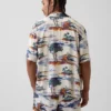 Relaxed Camp Collar Shirt