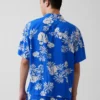 Relaxed Camp Collar Shirt