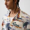 Relaxed Camp Collar Shirt