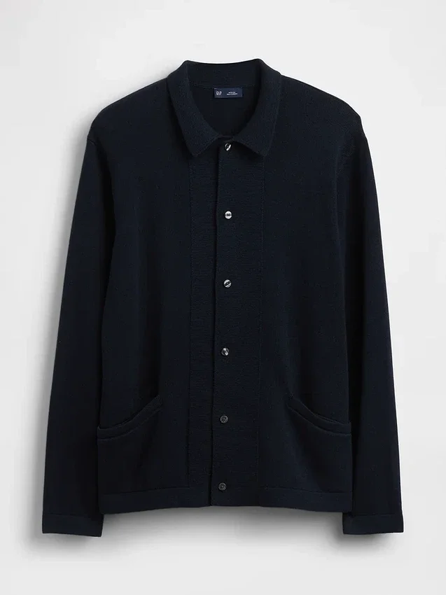Relaxed Cardigan Sweater