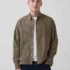 Relaxed Crop Straight-Hem Oxford Shirt