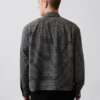 Relaxed Crop Straight-Hem Oxford Shirt