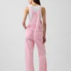 Relaxed Denim Overalls