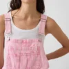 Relaxed Denim Overalls