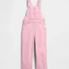 Relaxed Denim Overalls