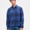 Relaxed Flannel Shirt