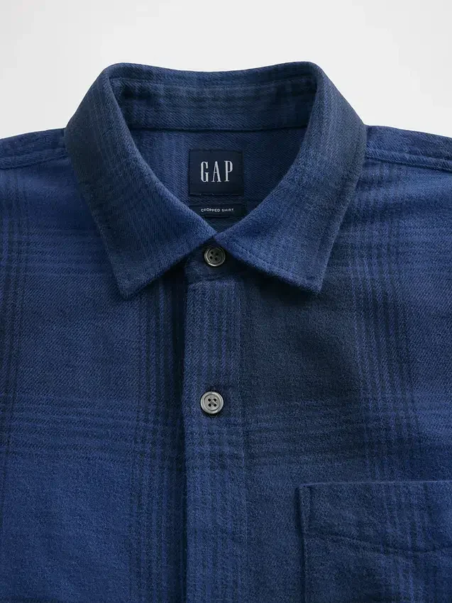 Relaxed Flannel Shirt