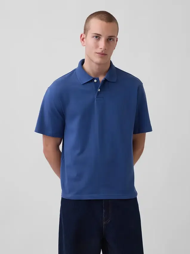 Relaxed Pique Polo