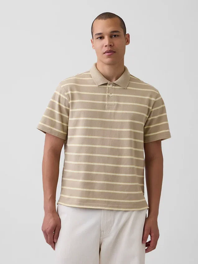 Relaxed Pique Polo
