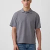 Relaxed Pique Polo