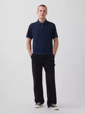 Relaxed Pique Polo