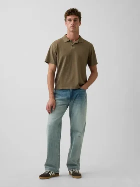 Relaxed Pique Polo