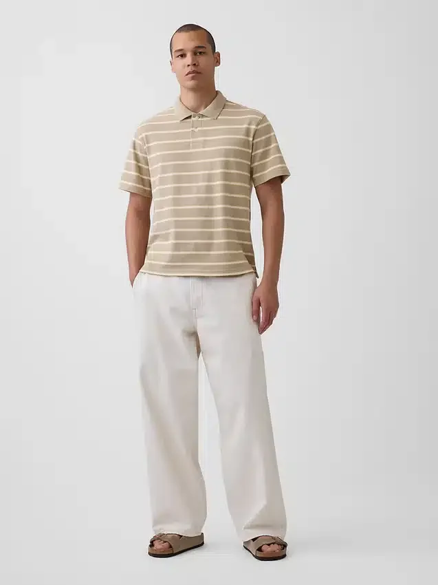 Relaxed Pique Polo