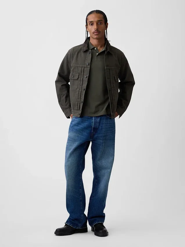 Relaxed Pique Polo