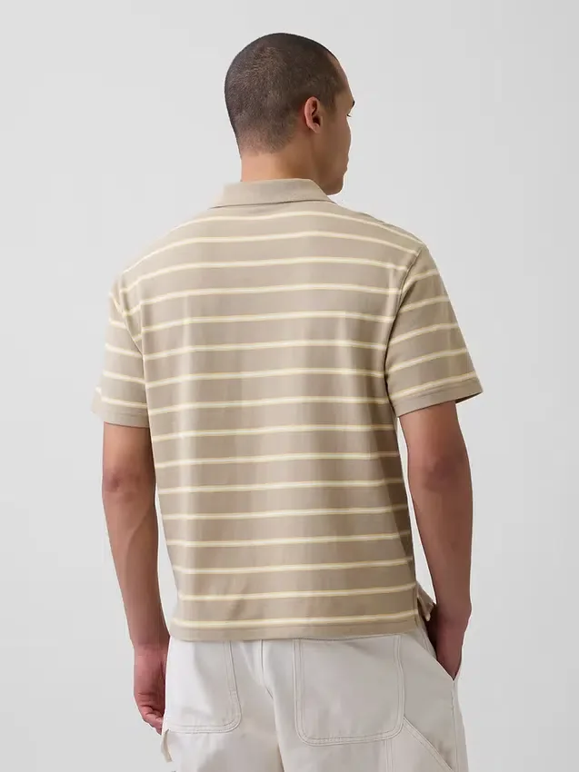 Relaxed Pique Polo