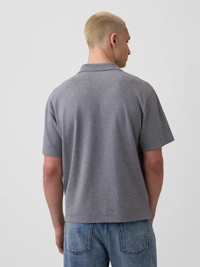 Relaxed Pique Polo