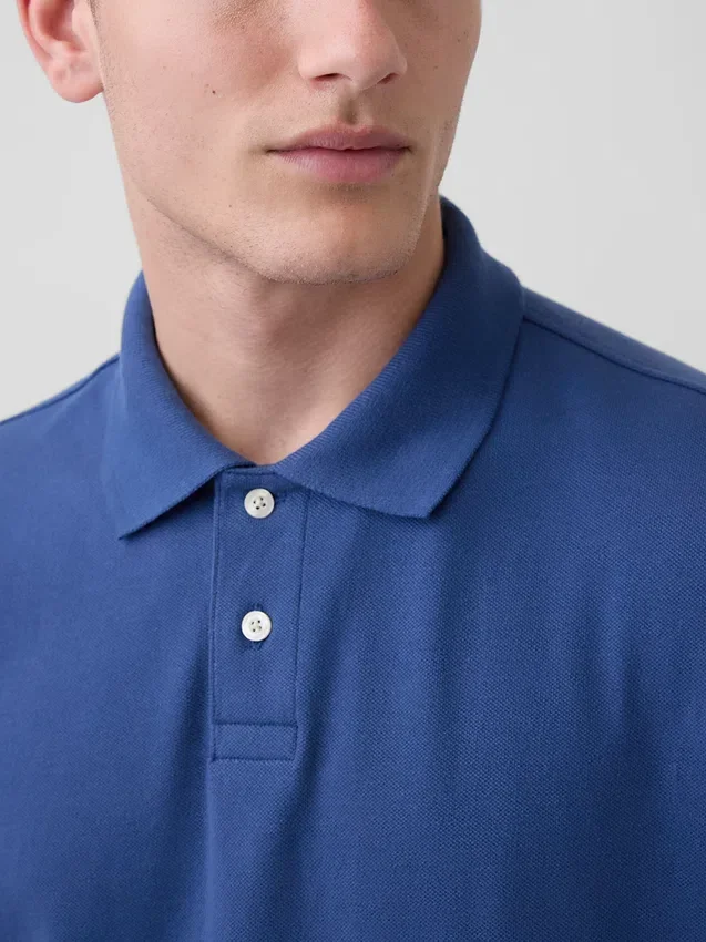Relaxed Pique Polo