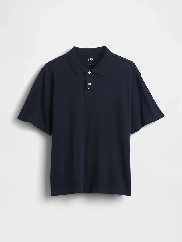 Relaxed Pique Polo