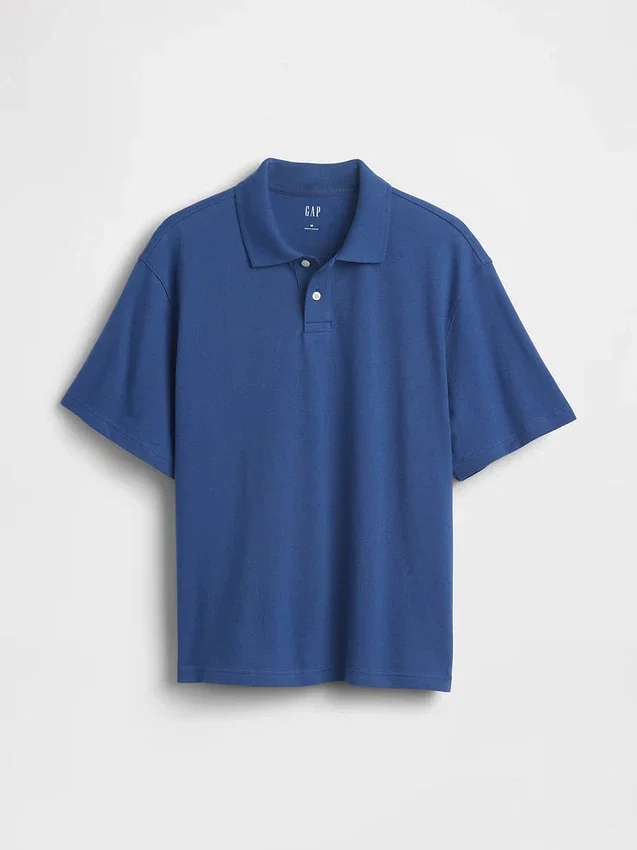 Relaxed Pique Polo