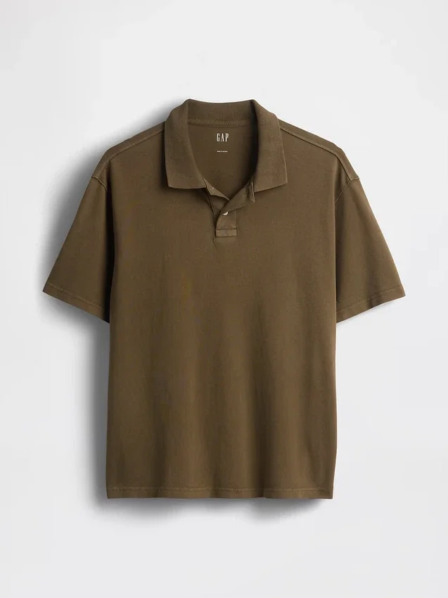 Relaxed Pique Polo