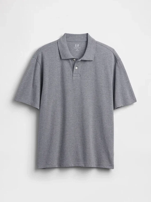 Relaxed Pique Polo