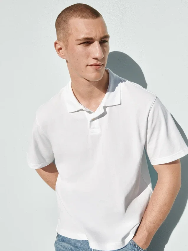 Relaxed Pique Polo