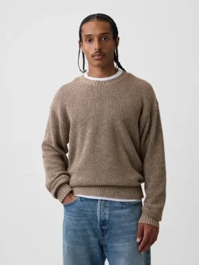 Relaxed Shaker Sweater