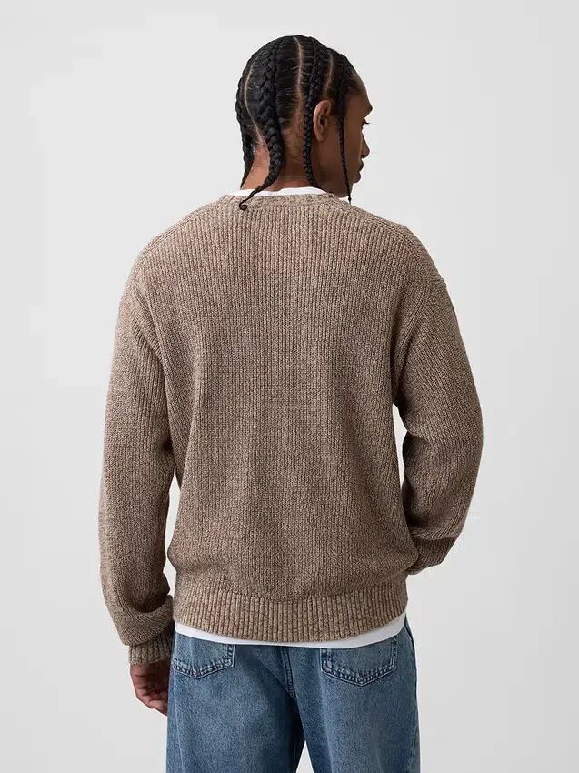 Relaxed Shaker Sweater