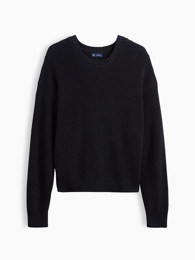 Relaxed Shaker Sweater