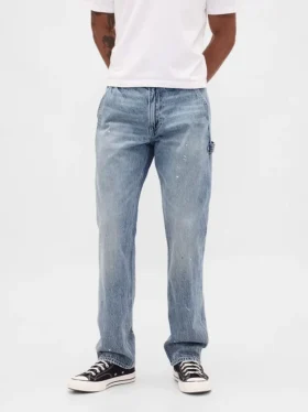 Relaxed Straight Carpenter Jeans