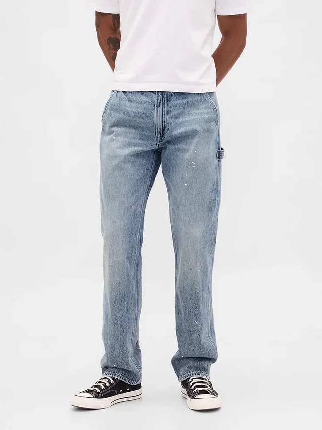 Relaxed Straight Carpenter Jeans