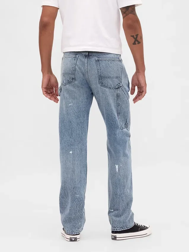 Relaxed Straight Carpenter Jeans