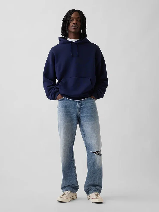 Relaxed Straight Jeans