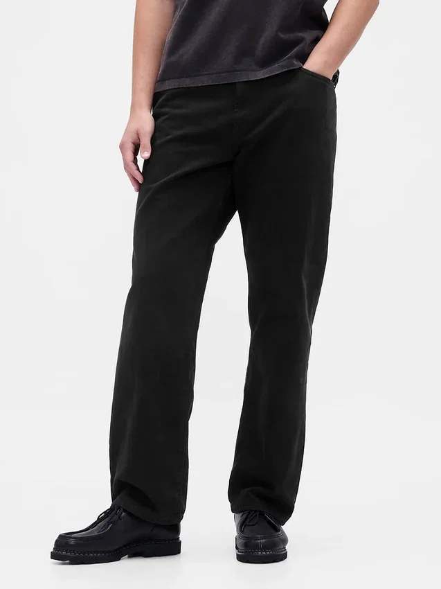 Relaxed Straight Jeans
