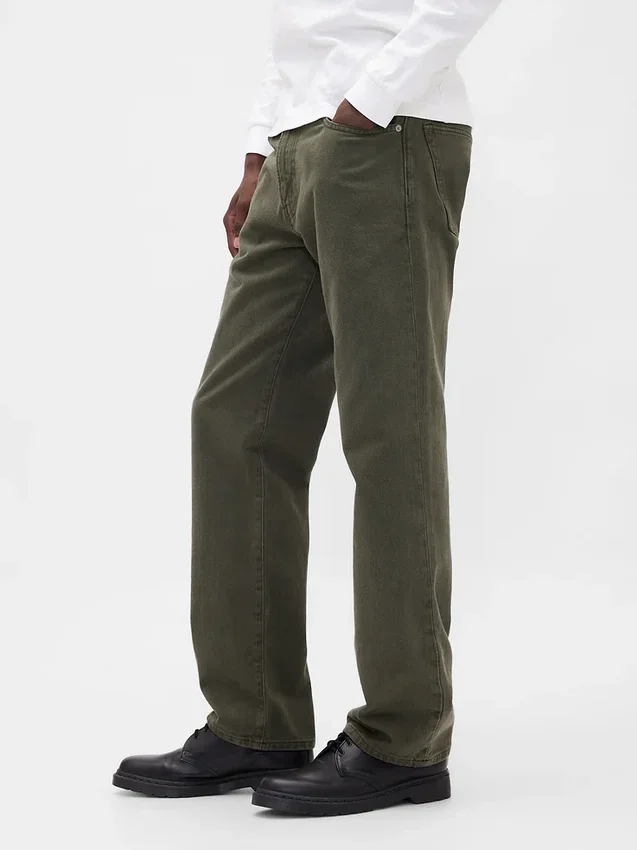 Relaxed Straight Jeans