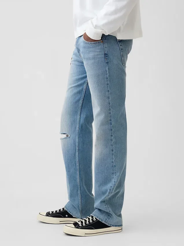 Relaxed Straight Jeans