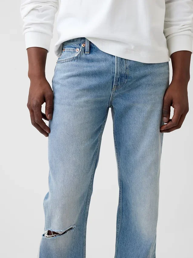 Relaxed Straight Jeans