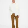 Relaxed Straight Utility Khakis