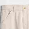 Relaxed Straight Utility Khakis