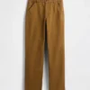 Relaxed Straight Utility Khakis