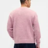 Relaxed V-Neck Crop Sweater