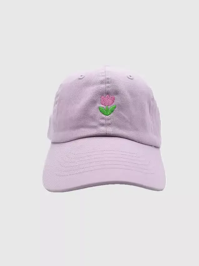 Rey to Z Kids and Toddler Tiny Tulip Baseball Hat